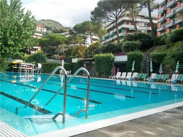 Raggio Di Sole - Pool, Tennis, Parking, Sea View & Relax Rapallo Kültér fotó
